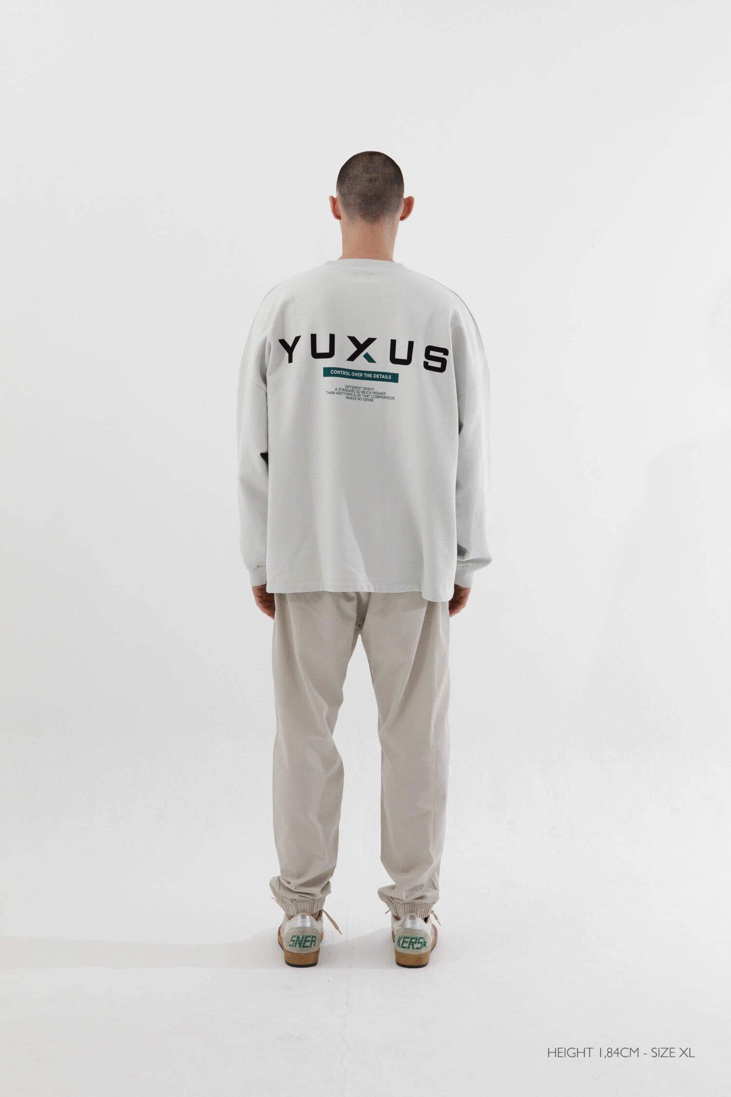 SAND "OVERSEAS" CREWNECK - YUXUS