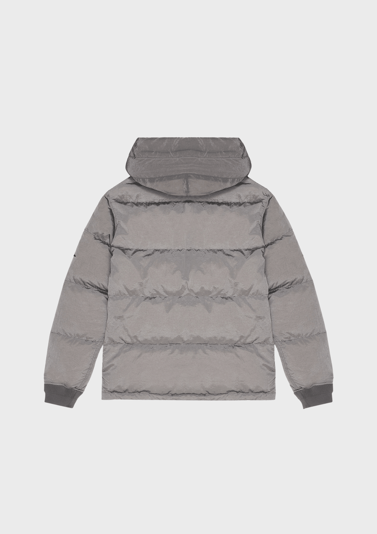 GREY "CLUB" FEATHER COAT