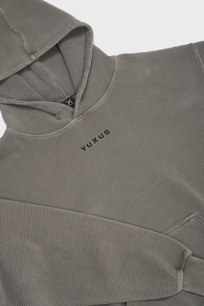 SILVER "CRONOS" HOODIE