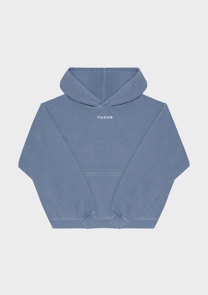 INDIGO "CRONOS" HOODIE