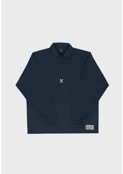 NAVY "ICONS" POLO