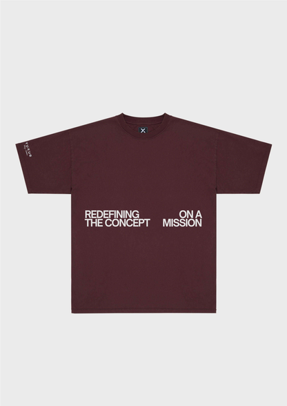 GARNET "OVERSEAS" T-SHIRT