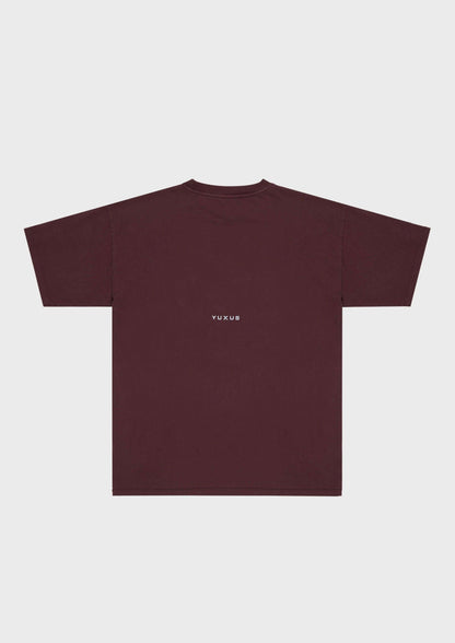 GARNET "OVERSEAS" TEE - YUXUS