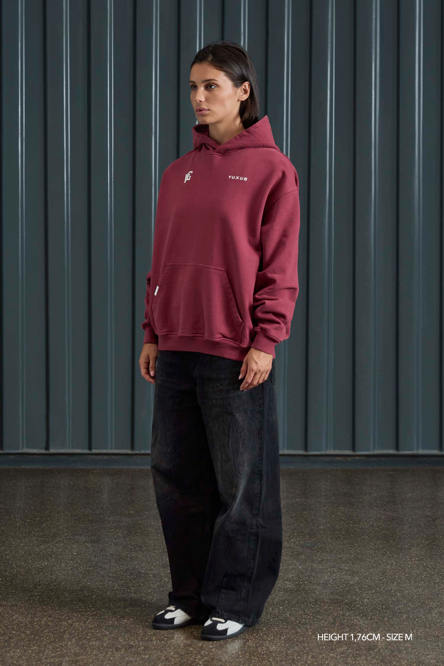 WINE "VANGUARD" HOODIE