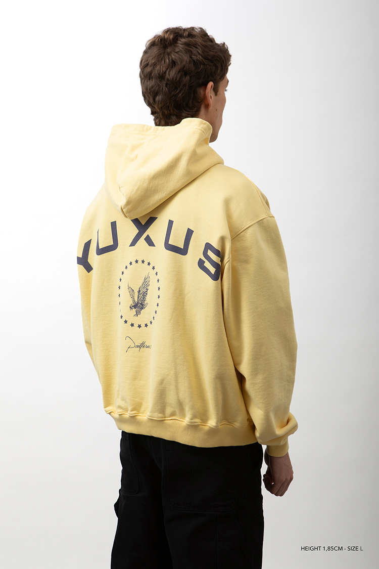 CANARY PATTERNS HOODIE YUXUS